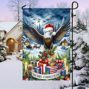 Patriotic Eagle Christmas Flag TQN2008F