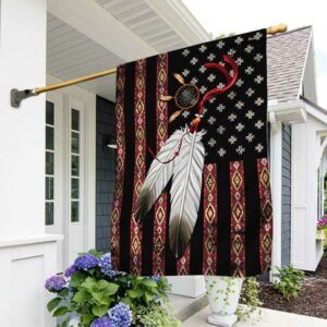 Native American Eagle Feather Flag TPT1358F