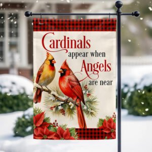 FLAGWIX  Cardinal Flag Cardinals Appear When Angels Are Near Christmas Cardinals Flag MLN2210F
