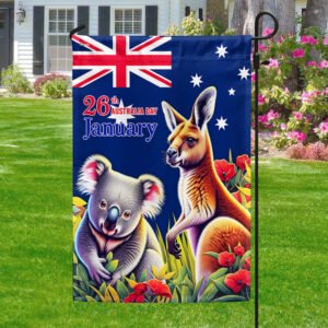 FLAGWIX  Koala Kangaroo Australia Flag Happy Australia Day 26th January Flag MLN2284F