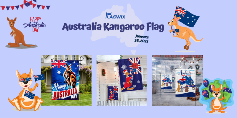 Australia Kangaroo Flag