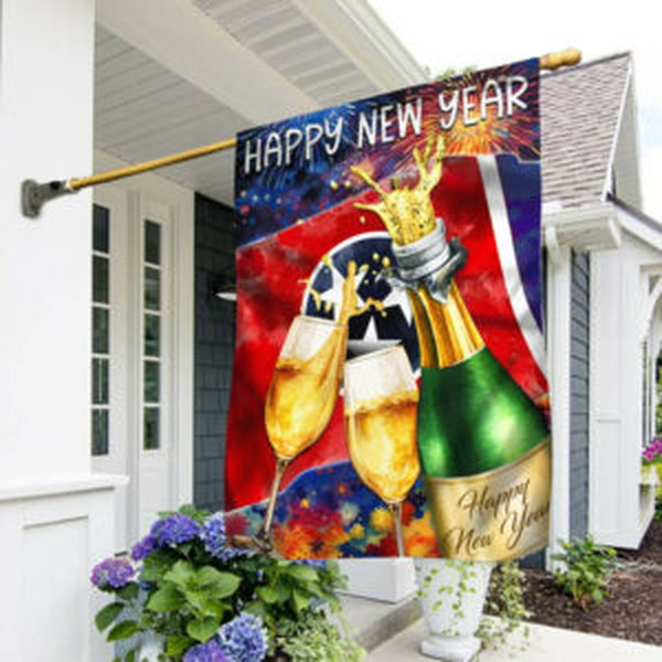 FLAGWIX  Tennesse Happy New Year Flag MLN2296Fv2