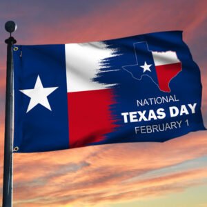National Texas Day Grommet Flag MLN2357GF