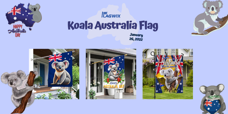 Koala Australia Flag