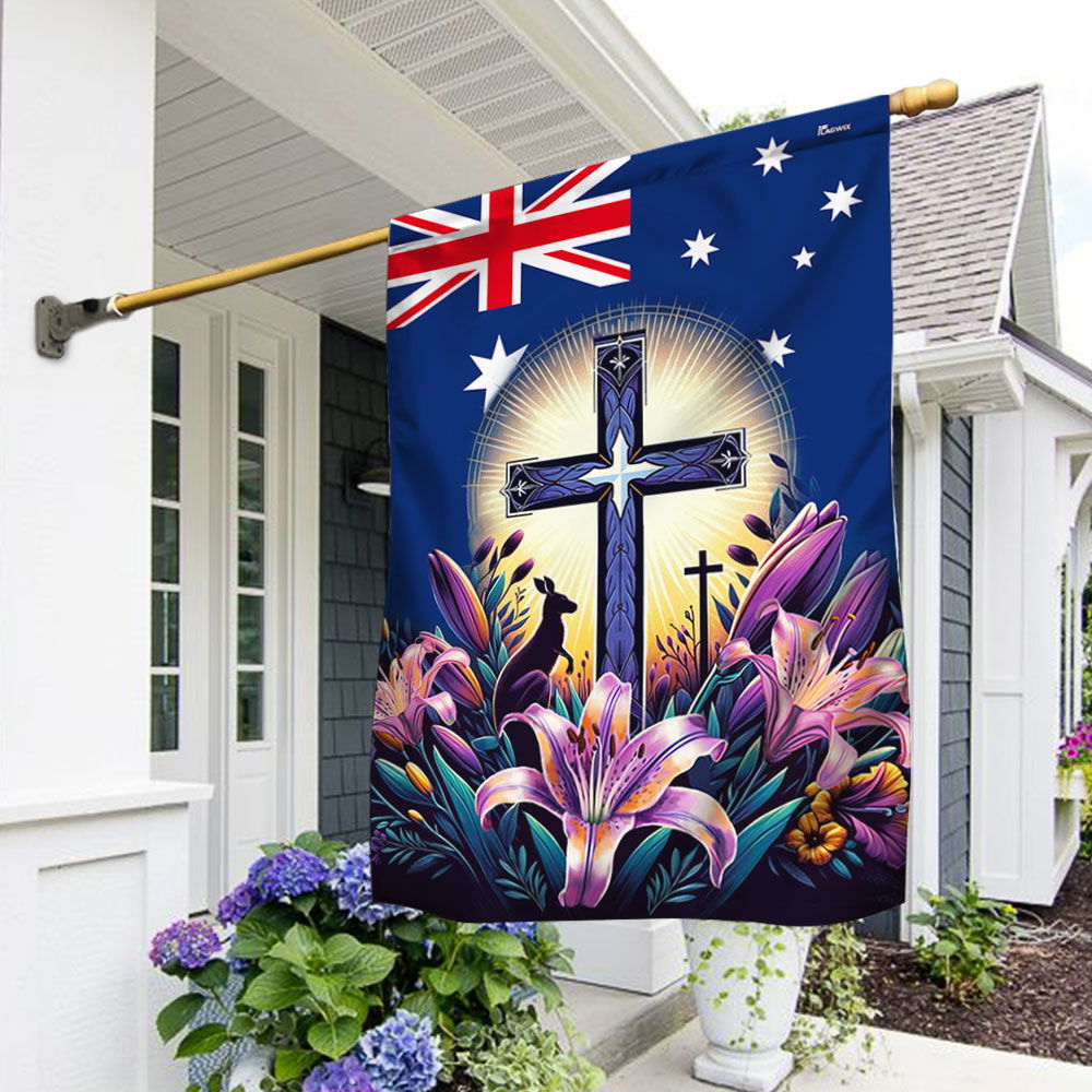 Good Friday Australia Day Christianity Australian Flag TPT1470F - Flagwix