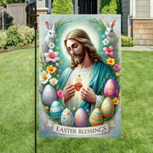 FLAGWIX  Easter Day Jesus Christ Easter Blessings Flag MLN2450F