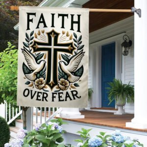 FLAGWIX  Faith Over Fear Christian Flag TQN2400F