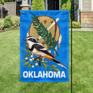 FLAGWIX  Oklahoma  Scissor-tailed Flycatcher Bird Flag MLN2435F