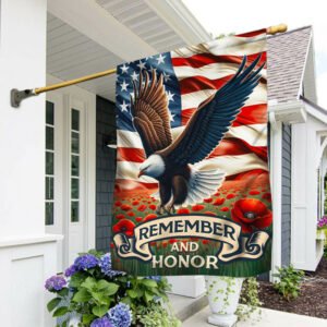 FLAGWIX  Patriot Eagle Memorial Day Remember and Honor Flag MLN2477F