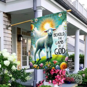FLAGWIX  Lamb Easter Day Behold The Lamb of God Flag MLN2505F