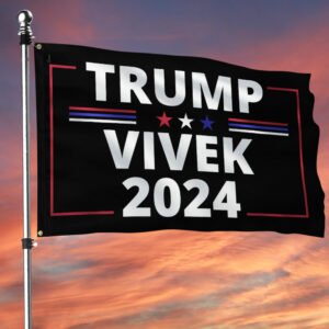 Trump Vivek 2024 Grommet Flag TQN2430GF