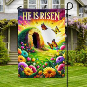 FLAGWIX  Easter Day Resurrection of Jesus He Is Risen Flag MLN2482F