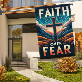 FLAGWIX  Faith Over Fear Flag TQN2401F