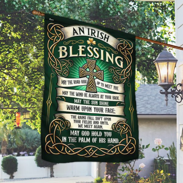 Irish Blessing St Patrick's Day Flag TQN2463F