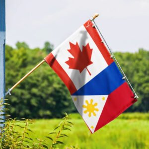 FLAGWIX  Philippines Canada Filipino Canadian Flag TQN2608F