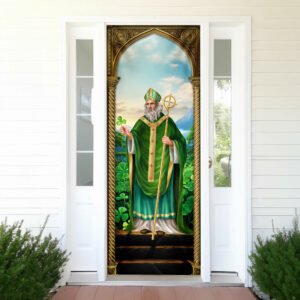 Saint Patrick Door Cover TQN2575D