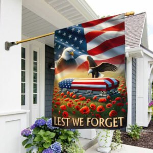 Lest We Forget Memorial Day American Flag TPT1590F