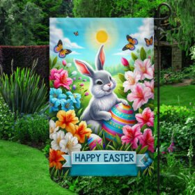 Happy Easter Bunny Flag TQN2543F
