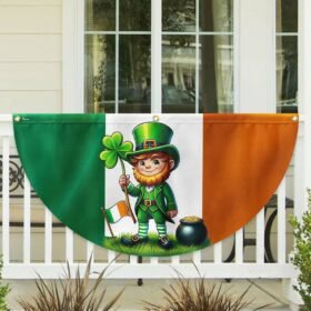 Irish Celtic Knot Cross St. Patrick’s Day Irish American Flag TPT1539F