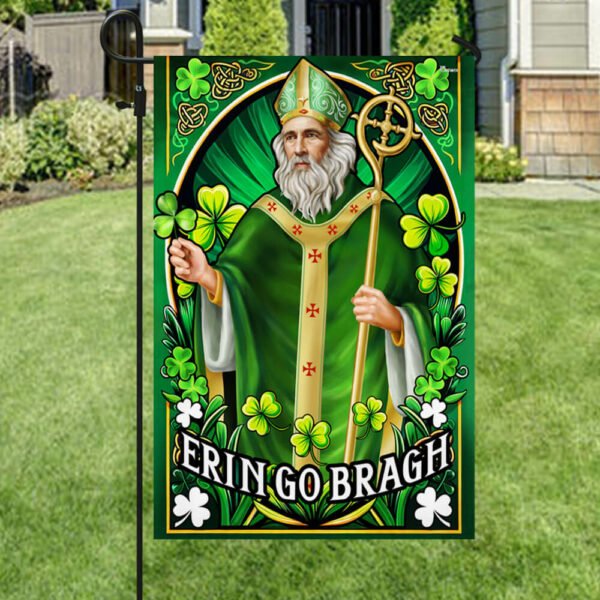 Ireland Patron Saint Erin Go Bragh St. Patrick's day Flag MLN2595F