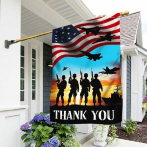 FLAGWIX  Thank You Veterans Memorial Day American Flag TQN2552F