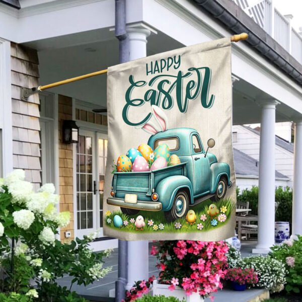 Happy Easter Truck Flag TQN2636F