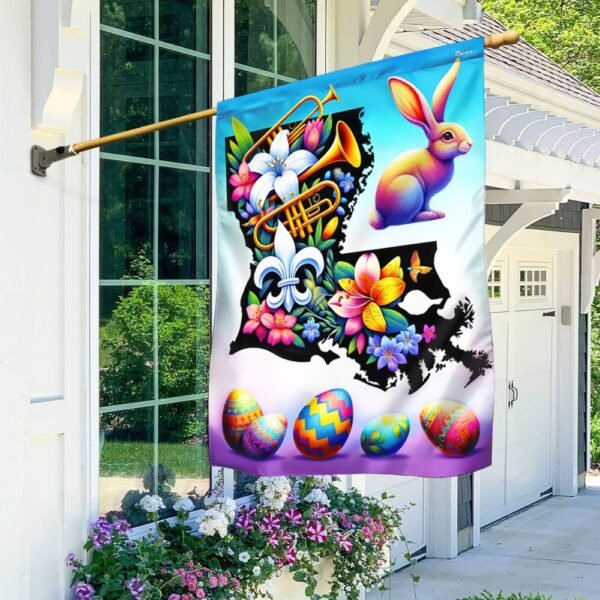 Louisiana State Easter day Flag MLN2642F