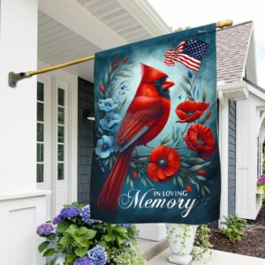 FLAGWIX  Cardinal Memorial In Loving Memory Flag TQN2550F