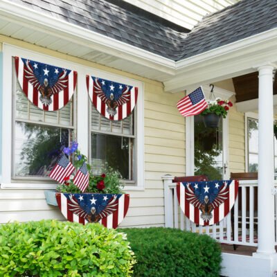 Show Your Patriotic Spirit with a Non-Pleated Fan Flag | Home Decor
