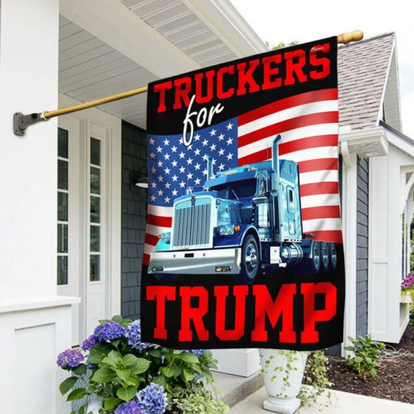 Truckers For Trump American Flag TQN2656F