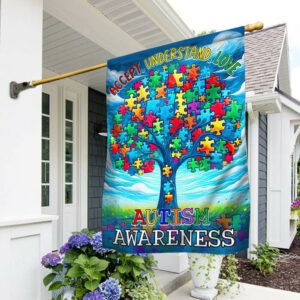 FLAGWIX Autism Awareness Accept Understand Love Flag TQN2722F