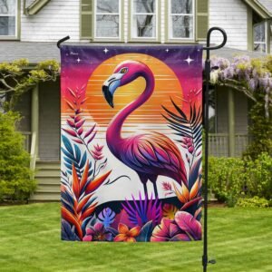 FLAGWIX Flamingo Sunset Flag TQN2809F