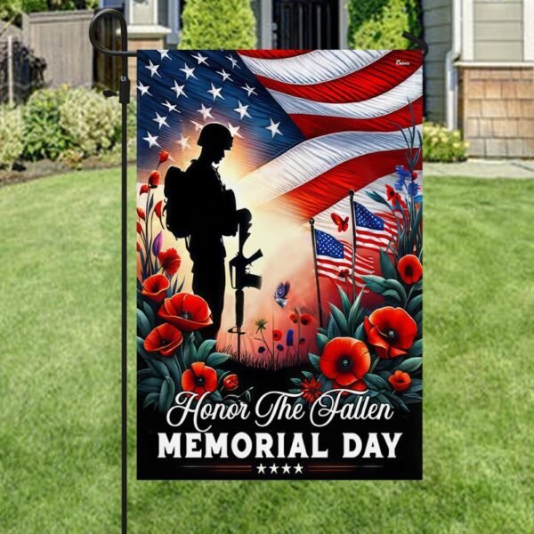 FLAGWIX Memorial Day US Veteran Honor The Fallen Flag MLN2737F