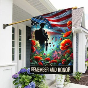FLAGWIX Veteran Memorial Day Remember and Honor Flag MLN2706F