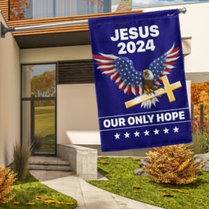 FLAGWIX Jesus 2024 Our Only Hope Flag TQN2735F