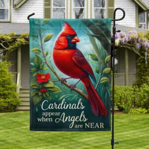 FLAGWIX Cardinal Cardinals Appear When Angels Are Near Flag MLN2803F