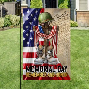 FLAGWIX Memorial Day Remember and Honor Veteran American Patriot We The People Flag MLN2754F