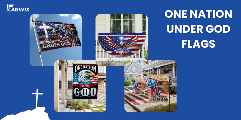 One Nation Under God Flags