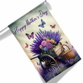 FLAGWIX Happy Mother's Day Floral Mom Flower Flag TQN2905F