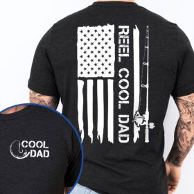 Reel Cool Dad Fishing Father's Day T-Shirt TQN3142TS