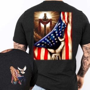 Christian Cross American T-Shirt MLN3124TS