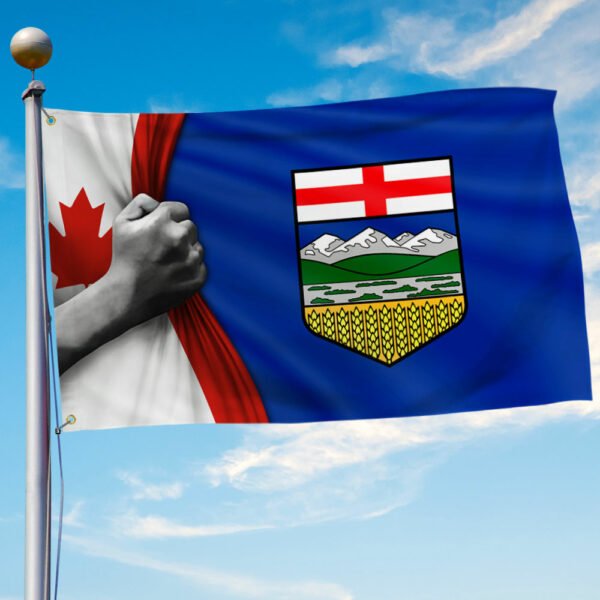 Alberta Canada Grommet Flag TQN3133GF