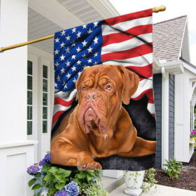 Happy 4th of July, French Mastiff Patriotic Dog American Flag TPT1920F