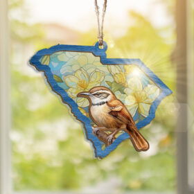 South Carolina Gifts, Suncatcher Ornaments Home Decor