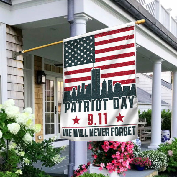 9.11 Patriot Day We Will Never Forget September 11 Flag TQN3301F