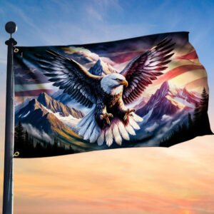 Cool Eagle American Grommet Flag TQN3265GF