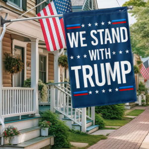 Trump Flag We Stand With Trump Flag MLN3299F