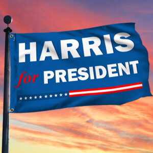 Harris For President Kamala Harris 2024 Grommet Flag MLN3683GF