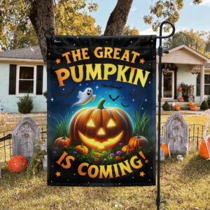 Halloween Flag The Great Pumpkin Is Coming Flag MLN3615F