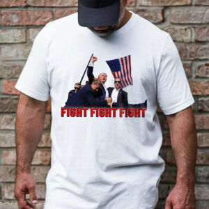 Trump Fight Trump 2024 Trump Shooting T-Shirt TQN3455TS